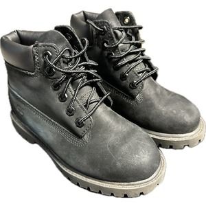 Black Nubuck Timberland Boys’ Boots Size 12